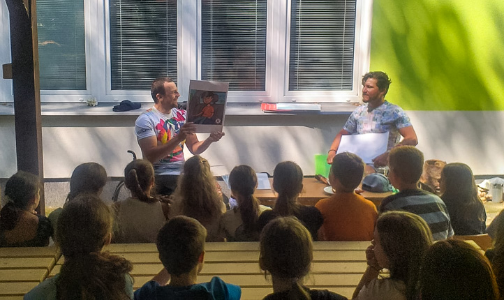 Besedy na táborech jsou někdy dobrodružné