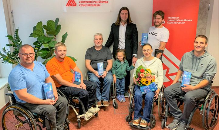 Za dlouhodobou činnost v prevenci úrazů poděkoval ambasadorům Ivan Duškov, náměstek ředitele VZP ČR